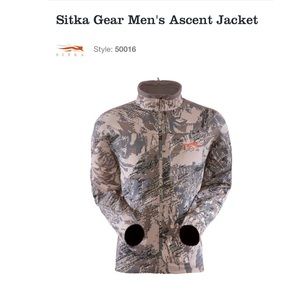 🦌Sitka Gear Men's Ascent Jacket